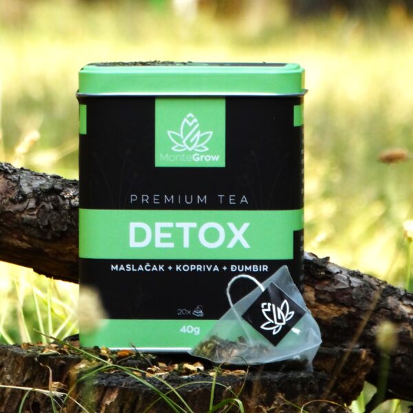 DETOX čaj - Maslačak, Đumbir, Kopriva (Limena kutija)