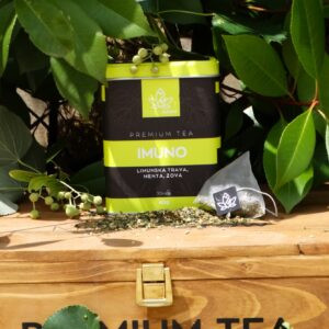 IMUNO tea - Lemon grass, Mint, Elderflower (Tin can)