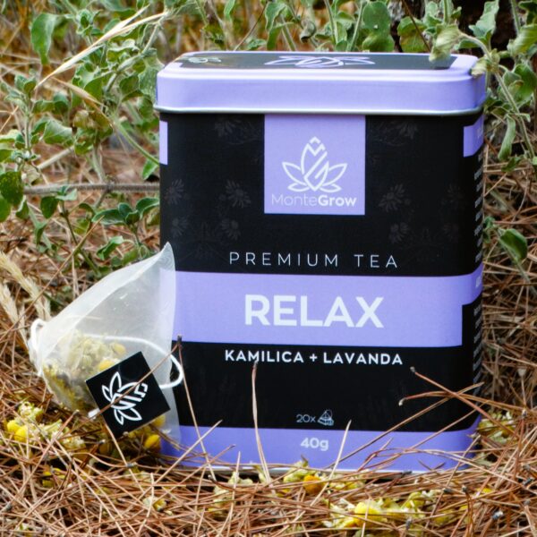RELAX čaj - Lavanda i kamilica (Limena kutija) - Image 4