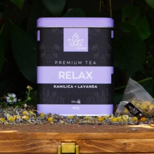 RELAX čaj - Lavanda i kamilica (Limena kutija)
